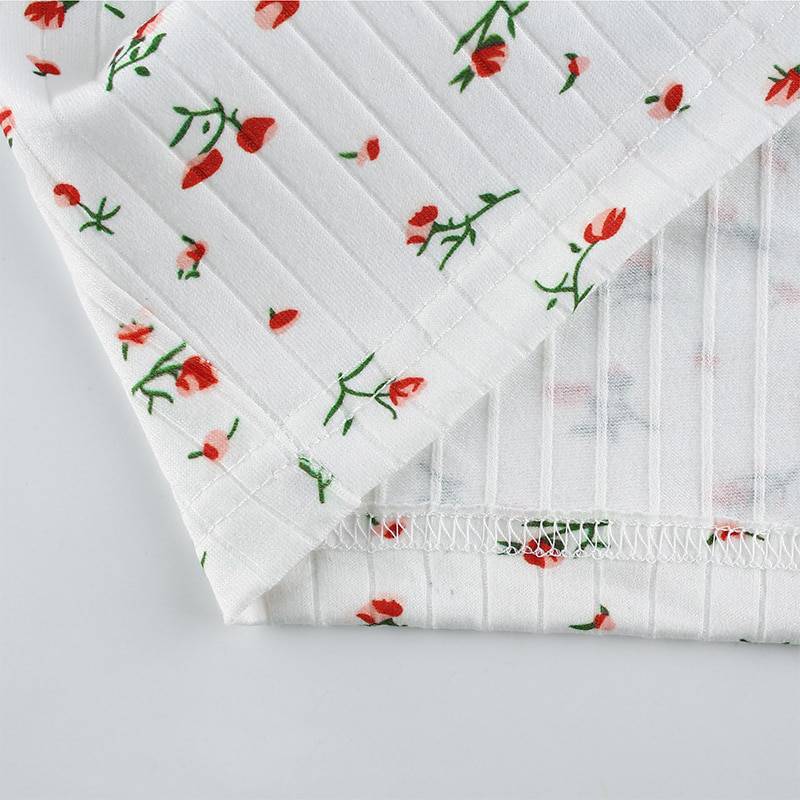 FREE SHIPPING Cute Casual White Crop Top OG0730