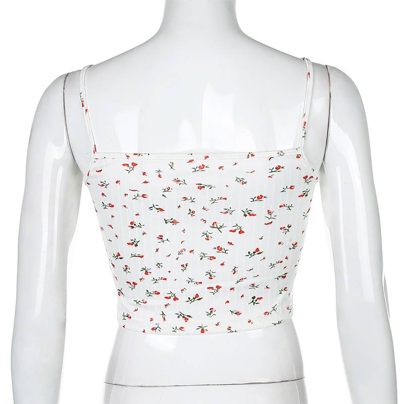 FREE SHIPPING Cute Casual White Crop Top OG0730