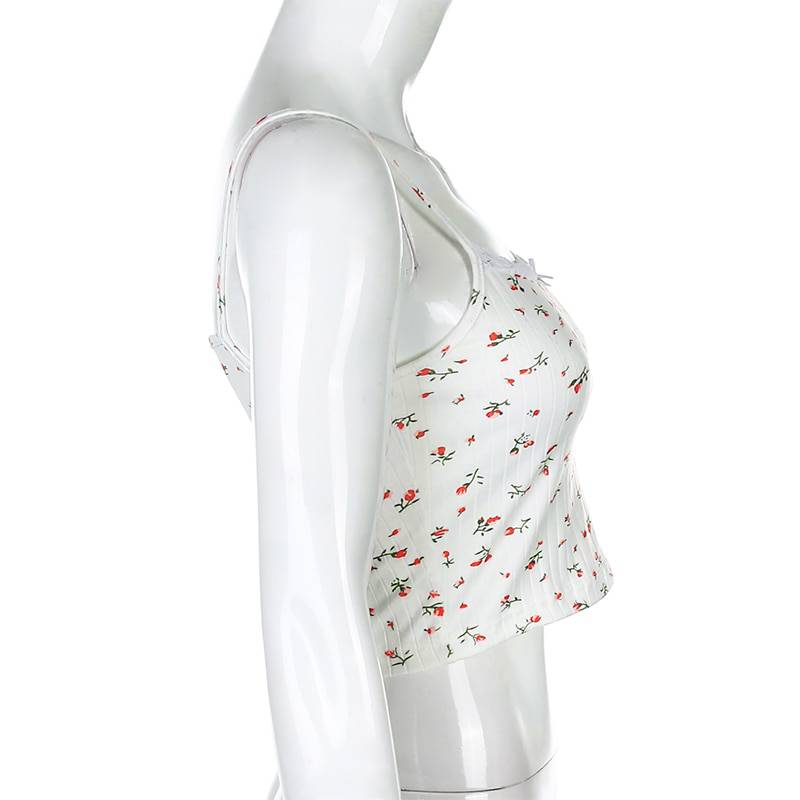 FREE SHIPPING Cute Casual White Crop Top OG0730