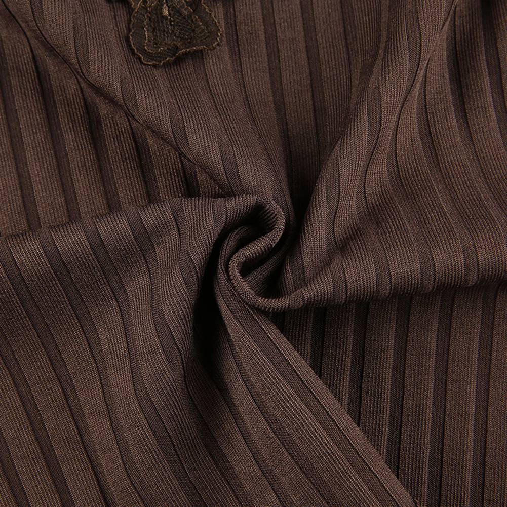 2020 E-Girl Style Spaghetti Strap V Neck with Lace Cropped Tops Y2K Summer Fashion Ribbed Solid Backless Blue Cami Streetwear