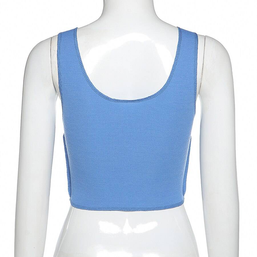 2021 Outfit Garage Sexy Ribbed knitting Crop Tops OG0740 2021 Outfit Garage Sexy Ribbed knitting Crop Tops OG0740