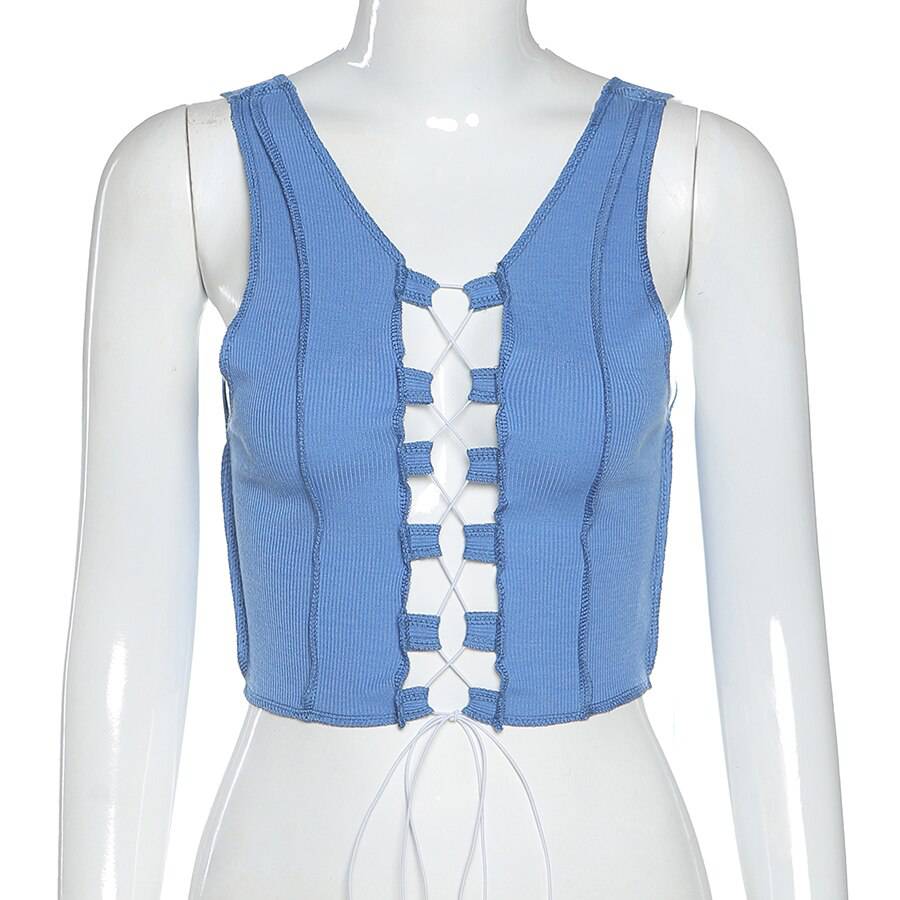 2021 Outfit Garage Sexy Ribbed knitting Crop Tops OG0740 2021 Outfit Garage Sexy Ribbed knitting Crop Tops OG0740