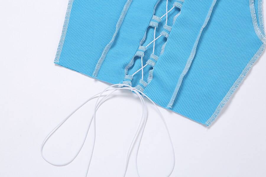 Nibber sexy hollow out camisole women Ribbed knitting crop tops summer fashion club party wear tank tops bandage vest female tee Nibber sexy hollow out camisole women Ribbed knitting crop tops summer fashion club party wear tank tops bandage vest female tee