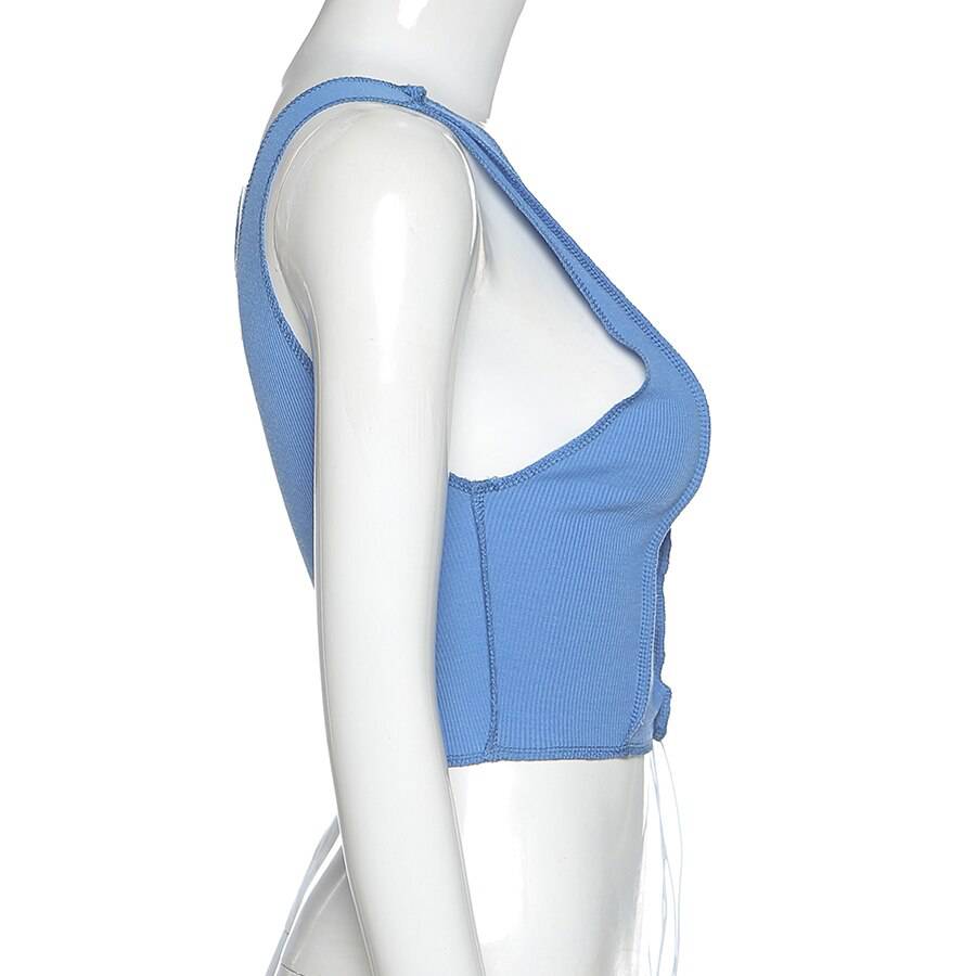 2021 Outfit Garage Sexy Ribbed knitting Crop Tops OG0740 2021 Outfit Garage Sexy Ribbed knitting Crop Tops OG0740