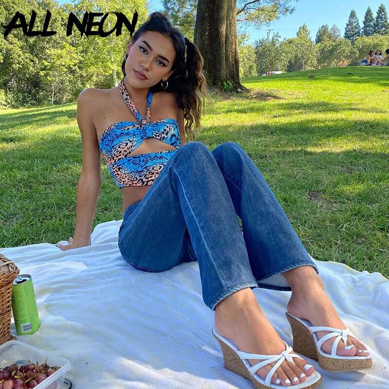 E-Girls Camouflage Bandage Crop Top OG0741