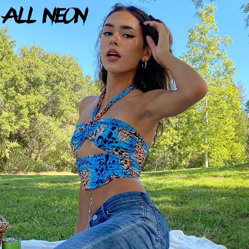 E-Girls Camouflage Bandage Crop Top OG0741