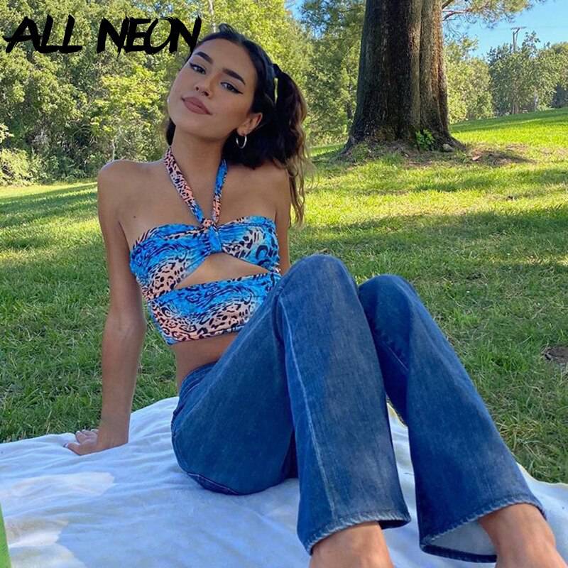 E-Girls Camouflage Bandage Crop Top OG0741