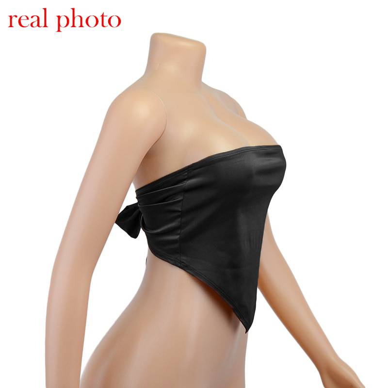 FREE SHIPPING Sexy Solid Wrap Mini Tube Top Club Outfit OG0743