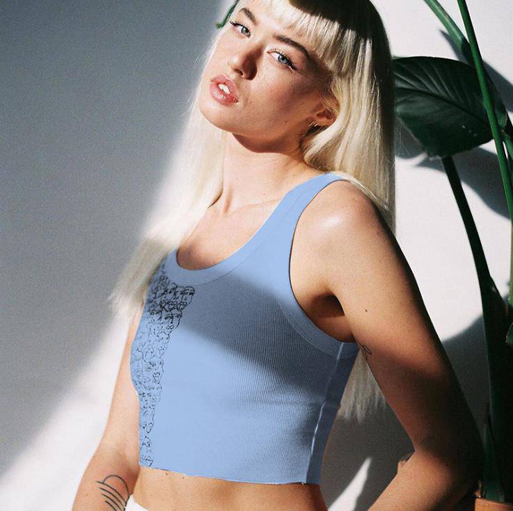 2021 New Ribbed Tank Tops Knitted OG0744