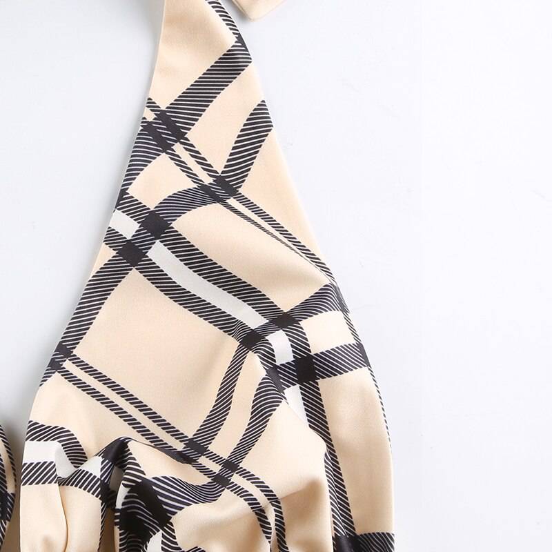 Vintage Retro y2k Crop Tops for Women Sexy Backless Ribbed Lace-up Camisole Harajuku Aesthetic 90s Halter Tops Tee Cuteandpsycho