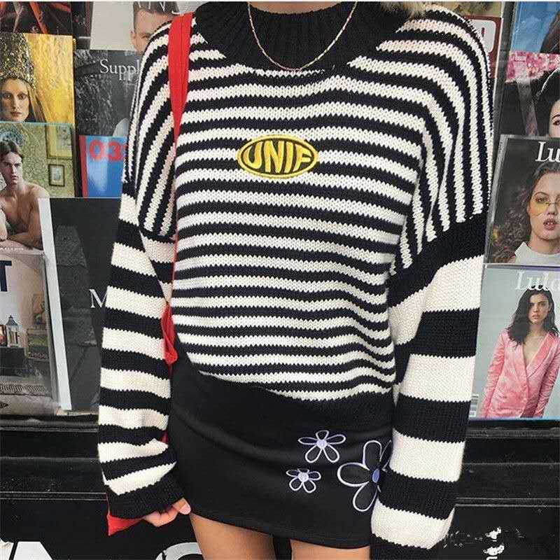 Best Seller Harajuku Striped Sweaters Shirt OG0749 Best Seller Harajuku Striped Sweaters Shirt OG0749