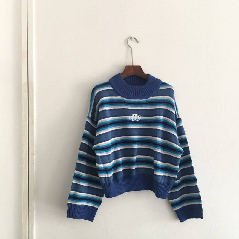 Best Seller Harajuku Striped Sweaters Shirt OG0749 Best Seller Harajuku Striped Sweaters Shirt OG0749