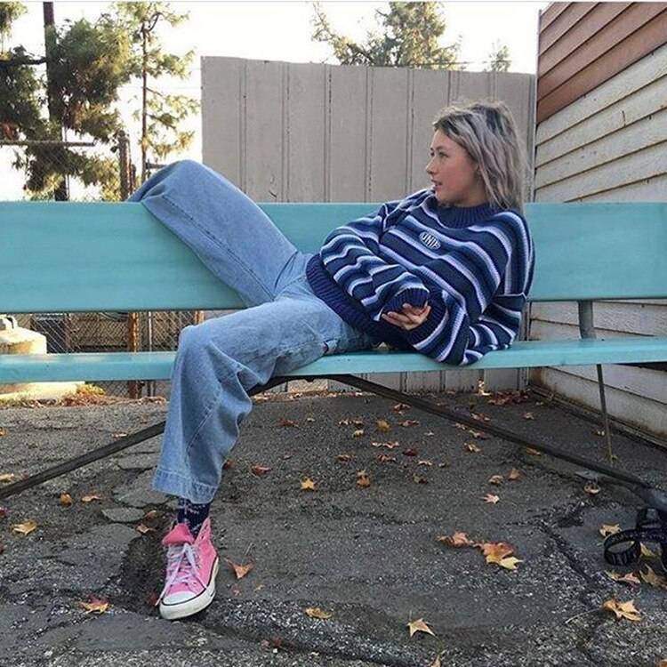 Best Seller Harajuku Striped Sweaters Shirt OG0749 Best Seller Harajuku Striped Sweaters Shirt OG0749