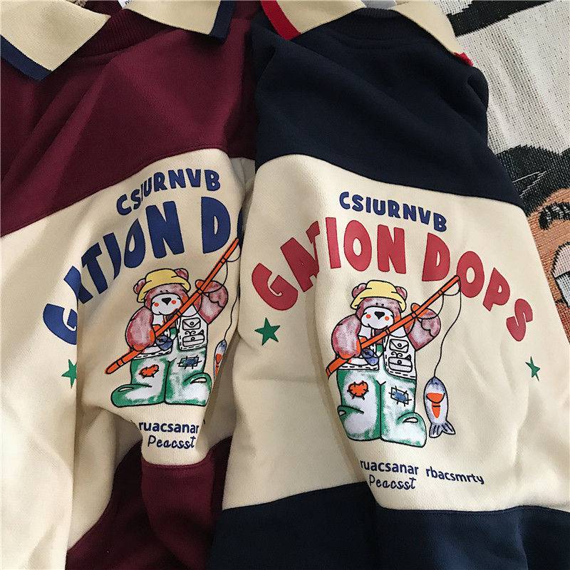 AUTHENTIC Oversize Hoodie Embroidery Letter Print OG0750