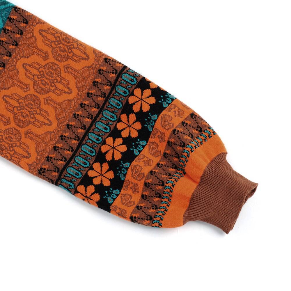 Chritmas Sweaters For Women Retro Chic Splicing Color Hoodies Young Girls Winter Crop Tops Oversize Knitted Short Female Sweater Chritmas Sweaters For Women Retro Chic Splicing Color Hoodies Young Girls Winter Crop Tops Oversize Knitted Short Female Sweater