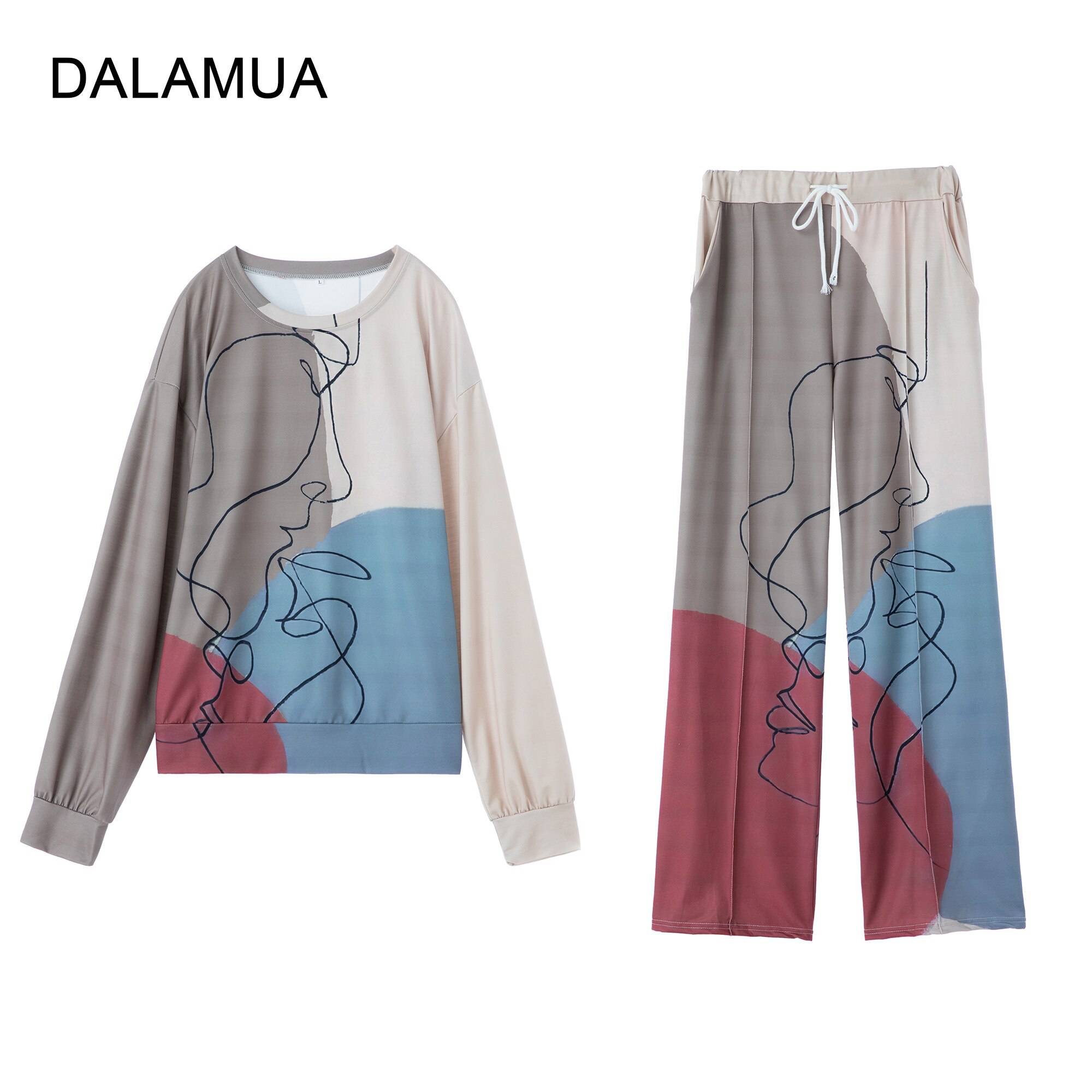 Tracksuits Women Suit Two Piece Print Casual Sweatshirts Sweatpants Hoodies Pullover 2020 Autumn Winter Vintage Female Tracksuit Tracksuits Women Suit Two Piece Print Casual Sweatshirts Sweatpants Hoodies Pullover 2020 Autumn Winter Vintage Female Tracksuit