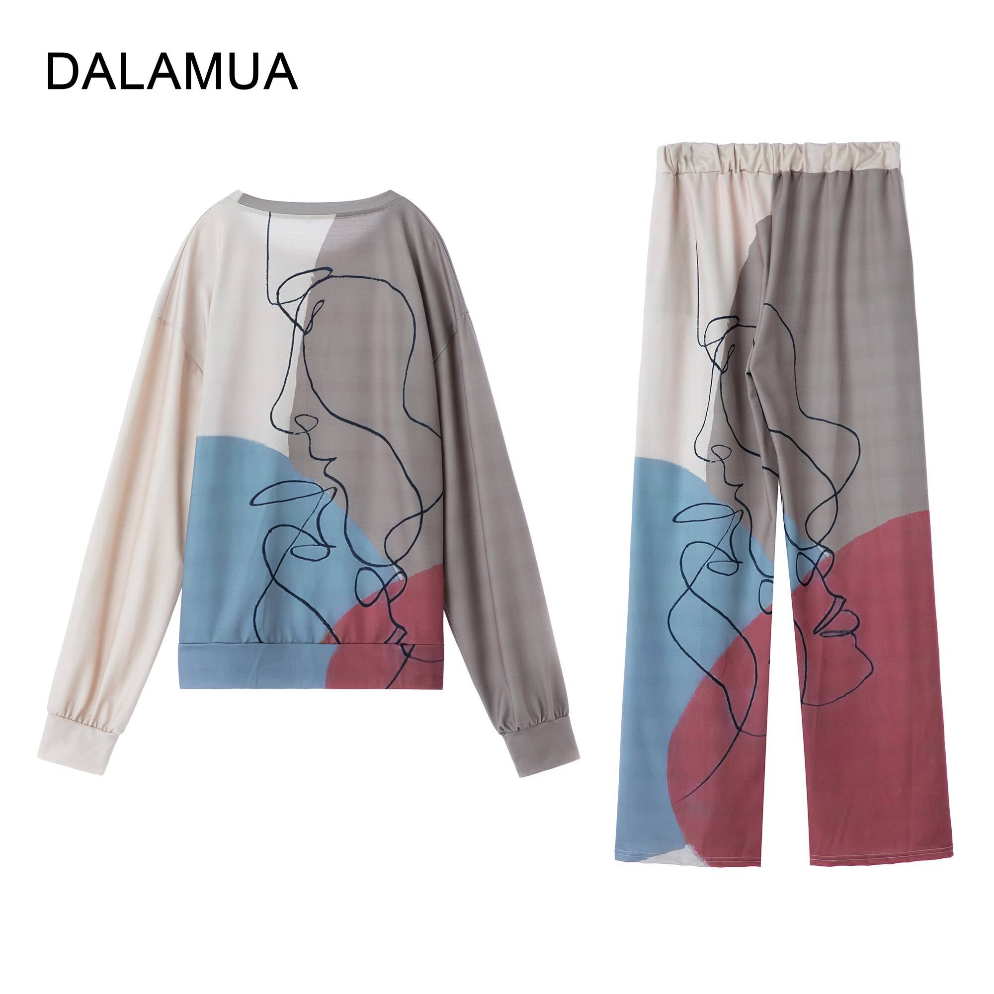 Tracksuits Women Suit Two Piece Print Casual Sweatshirts Sweatpants Hoodies Pullover 2020 Autumn Winter Vintage Female Tracksuit Tracksuits Women Suit Two Piece Print Casual Sweatshirts Sweatpants Hoodies Pullover 2020 Autumn Winter Vintage Female Tracksuit