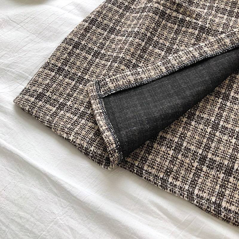 Vintage Casual Plaid High Waist Skirt OG0761 Vintage Casual Plaid High Waist Skirt OG0761