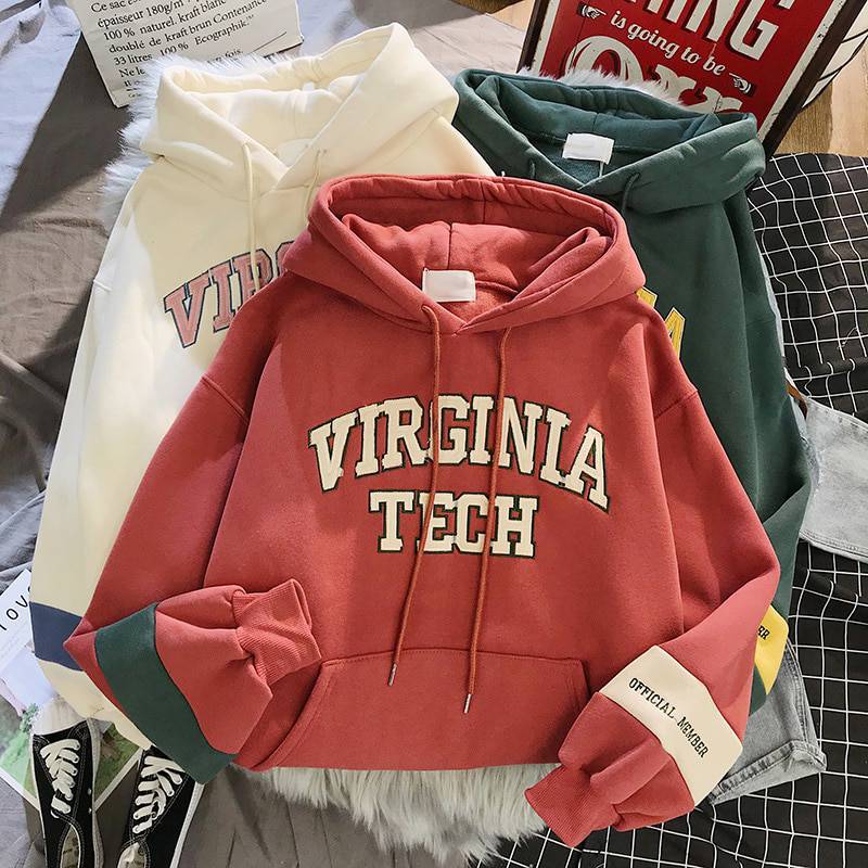 Virginia Tech Oversized Hoodies OUT0765