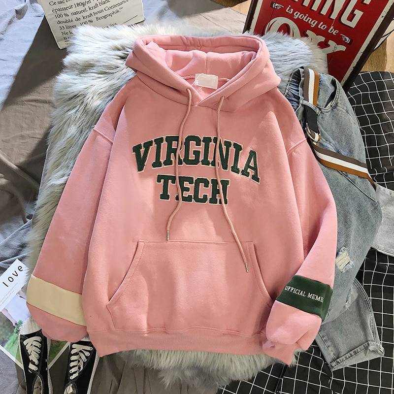 Virginia Tech Oversized Hoodies OUT0765