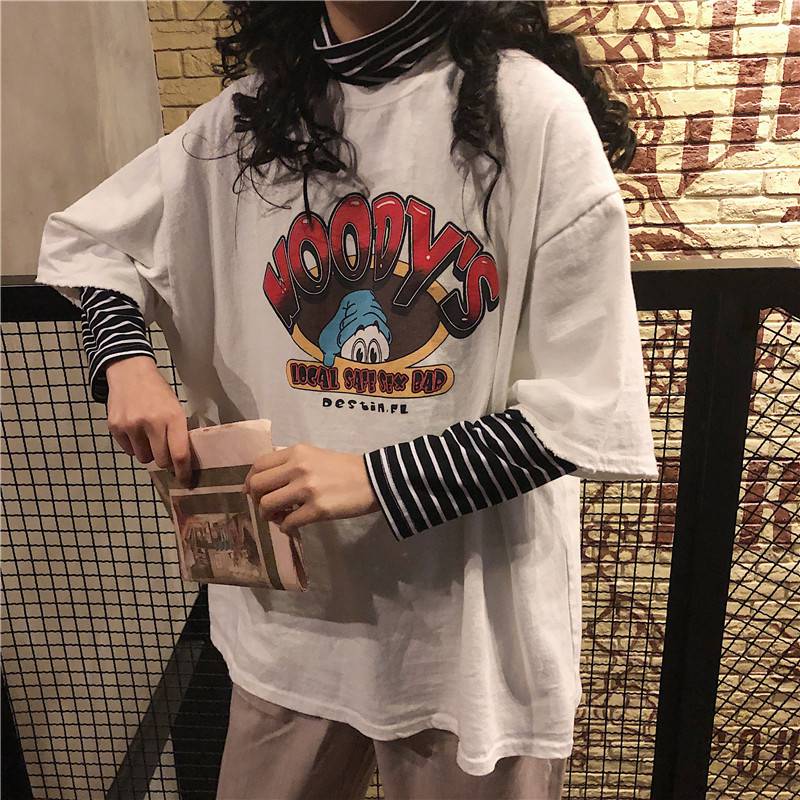 Woody's T-shirts Korean Style OUT0784