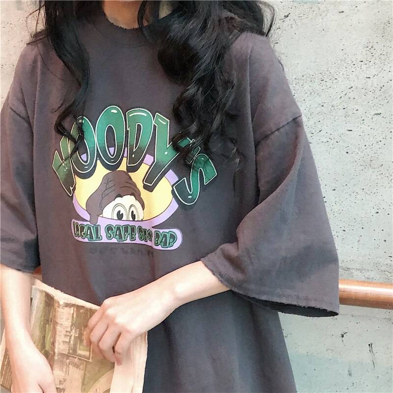 Woody's T-shirts Korean Style OUT0784