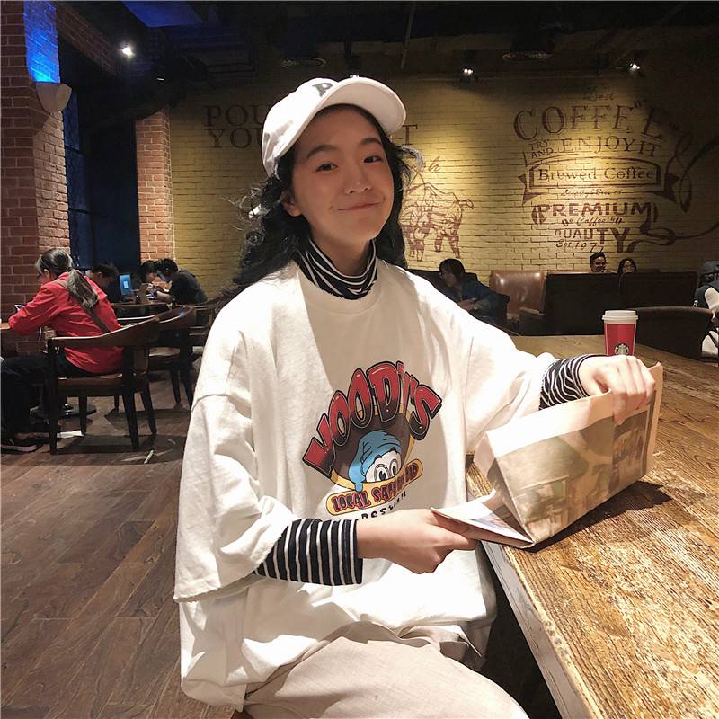 Woody's T-shirts Korean Style OUT0784