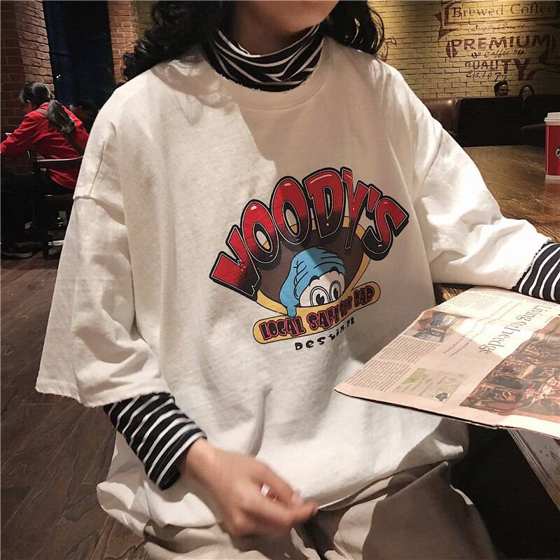 Woody's T-shirts Korean Style OUT0784