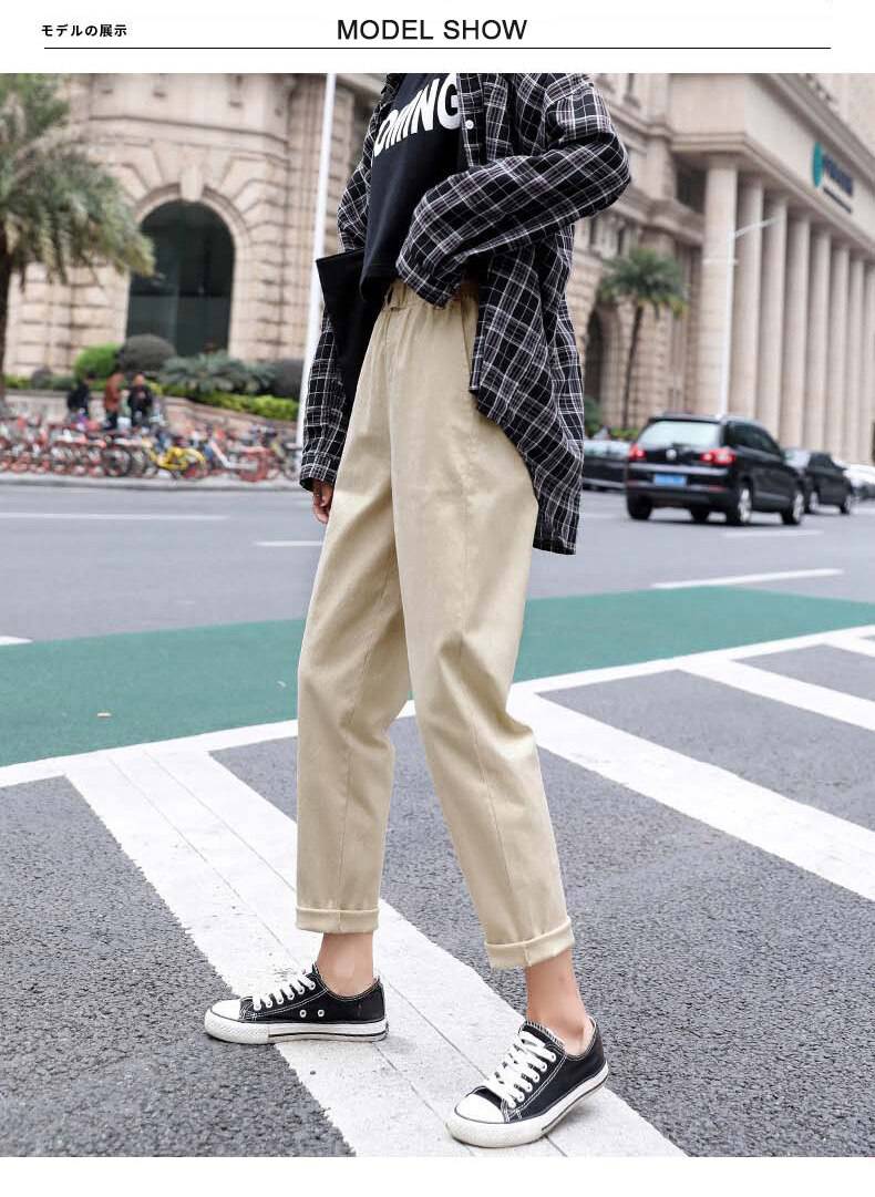 Casual Harem Pants Korean Overalls Free Shipping OUT0790