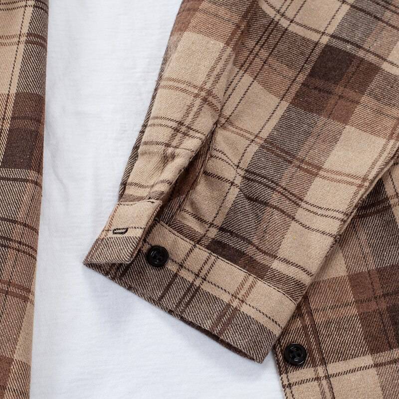 Plaid Shirts Womens Blouses Long Sleeve Lady Checked Tops Loose Female Outwear Casual Clothes Spring Autumn News