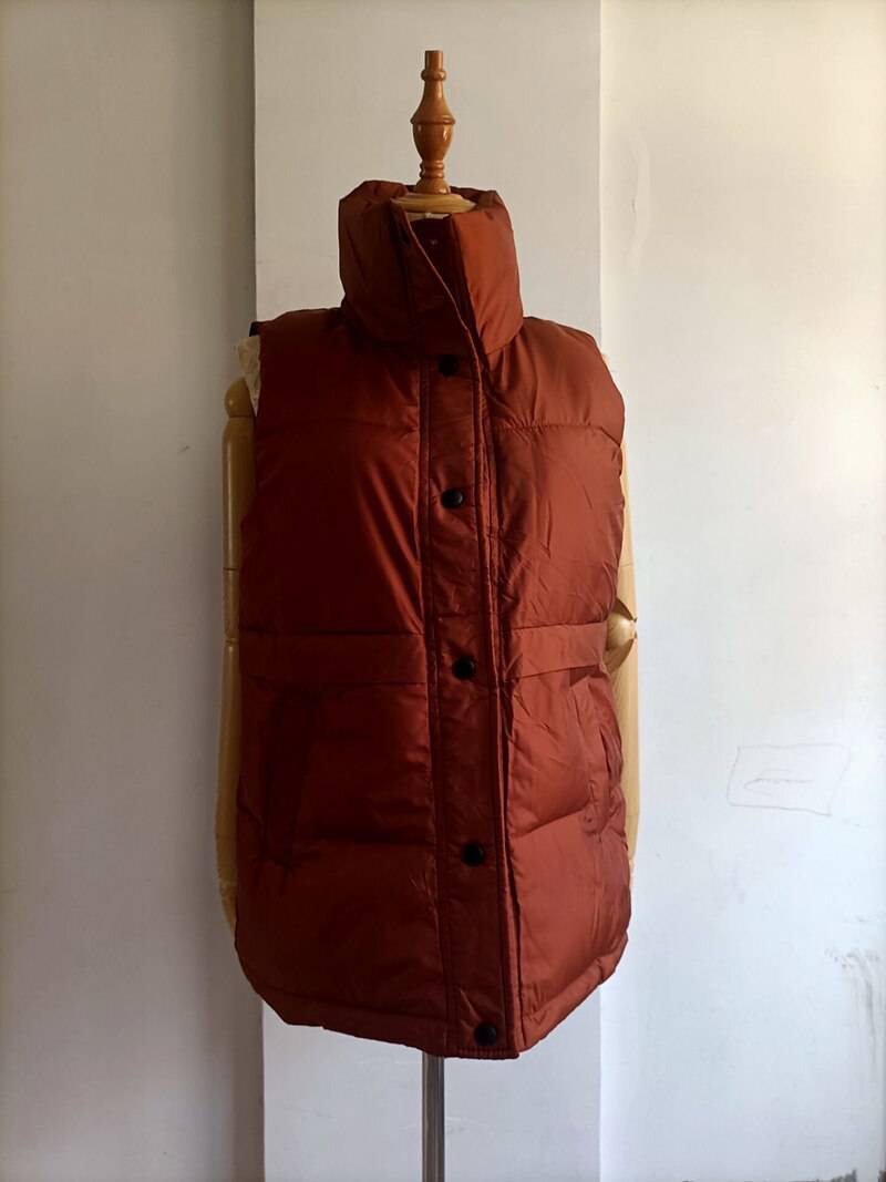 Winter Padded Jacket Sleeveless Pus Size OUT0796