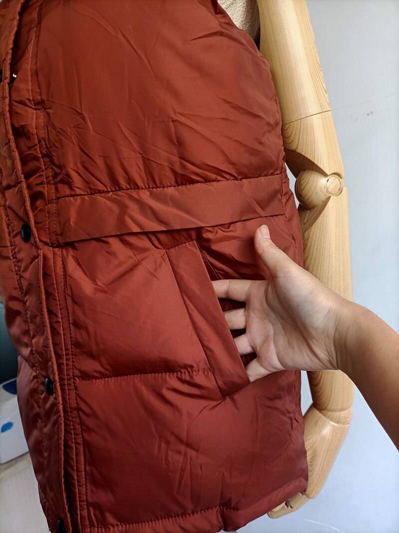 Winter Padded Jacket Sleeveless Pus Size OUT0796