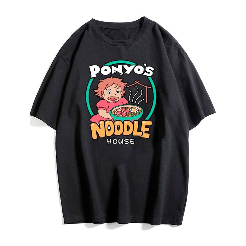 korean Food T-Shirt Harajuku Noodles Cat Print OUT0797 korean Food T-Shirt Harajuku Noodles Cat Print OUT0797