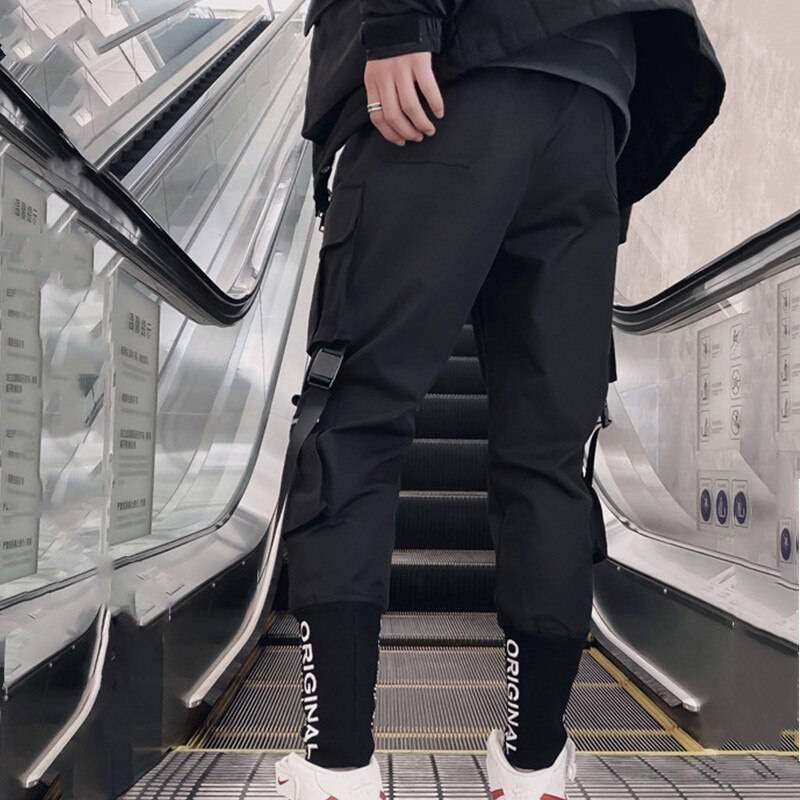 Street Fashion Harem Pants Hip Hop Style Full Pocket OUT0811