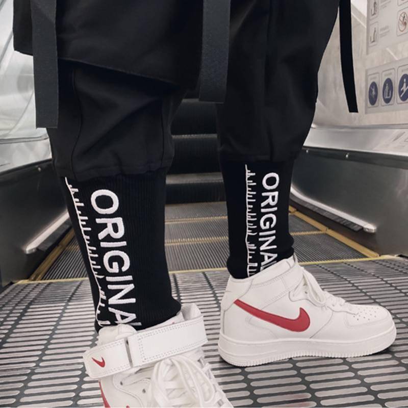 Street Fashion Harem Pants Hip Hop Style Full Pocket OUT0811