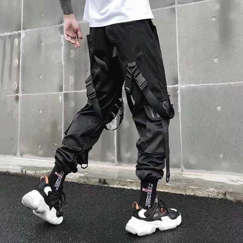 Street Fashion Harem Pants Hip Hop Style Full Pocket OUT0811