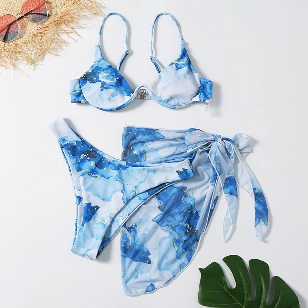 2021 New Print Sport Bandeau Push up Bikinis Sexy Marble Women Swimsuit High Waist Swimwear Women bathing suit Beach wear 2021 New Print Sport Bandeau Push up Bikinis Sexy Marble Women Swimsuit High Waist Swimwear Women bathing suit Beach wear