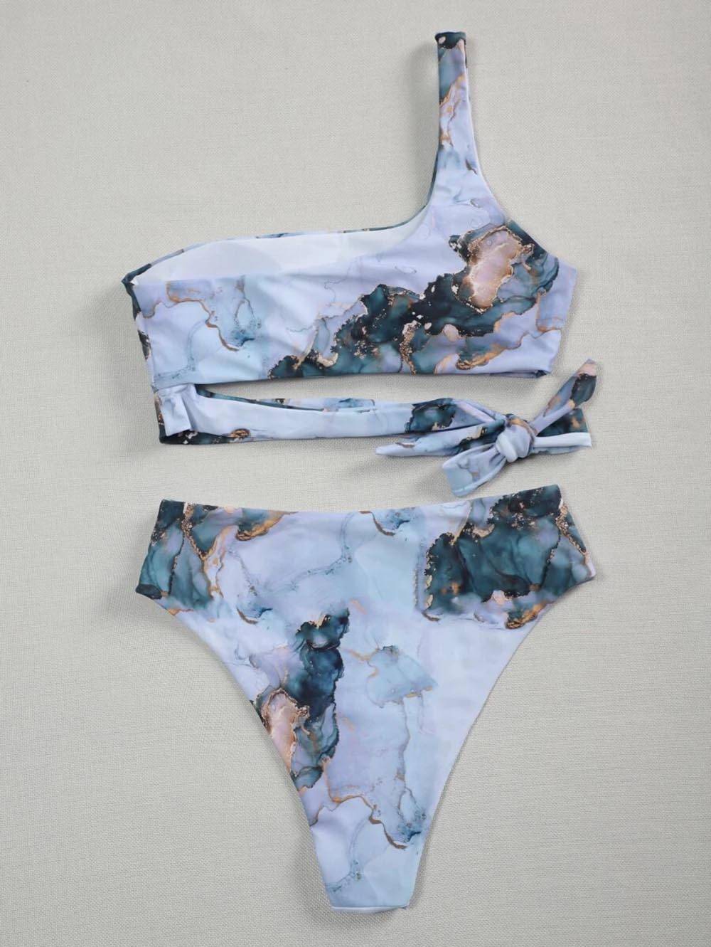 2021 New Marble Print Push up Bikinis OUT0821 2021 New Marble Print Push up Bikinis OUT0821