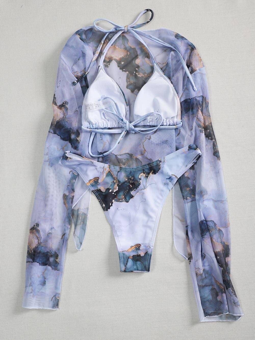 2021 New Print Sport Bandeau Push up Bikinis Sexy Marble Women Swimsuit High Waist Swimwear Women bathing suit Beach wear 2021 New Print Sport Bandeau Push up Bikinis Sexy Marble Women Swimsuit High Waist Swimwear Women bathing suit Beach wear