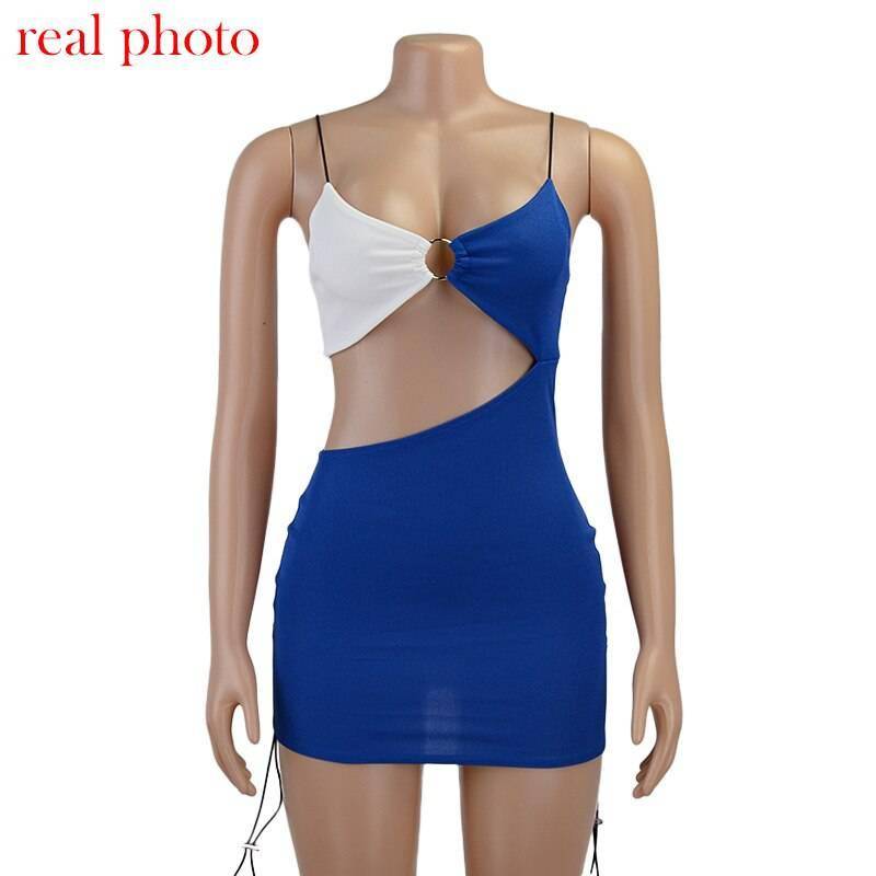 Cryptographic Spaghetti Strap Drawstring Ruched Cut-Out Sexy Backless Mini Dress for Women Club Party Sleeveless Dresses Bodycon Cryptographic Spaghetti Strap Drawstring Ruched Cut-Out Sexy Backless Mini Dress for Women Club Party Sleeveless Dresses Bodycon