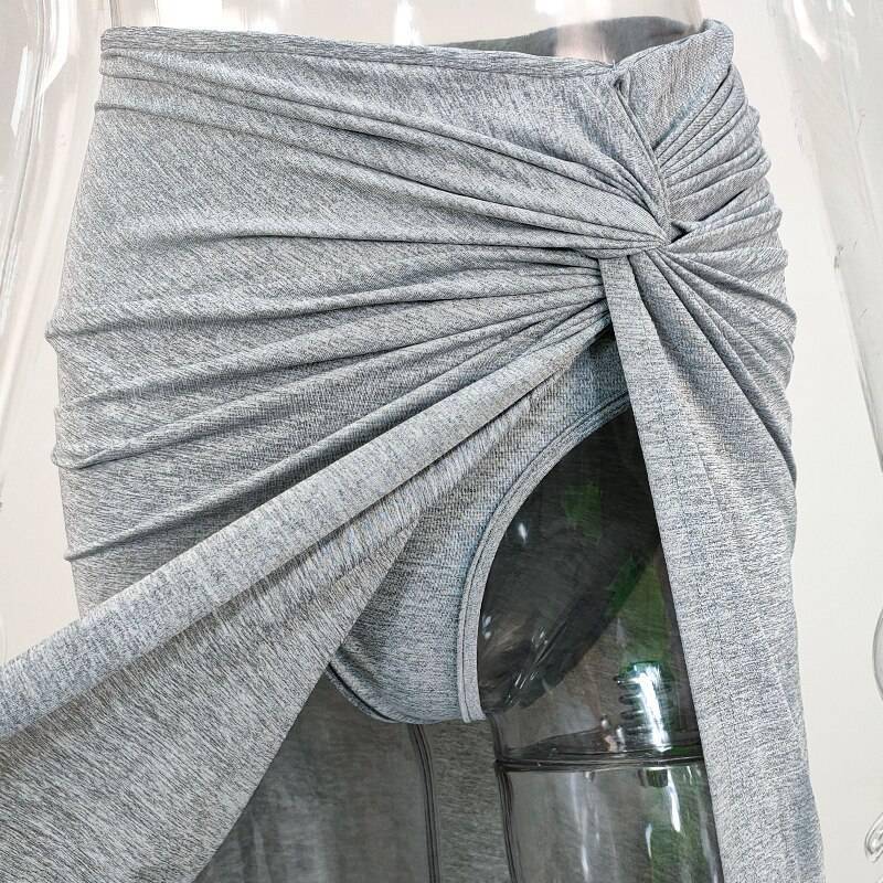 NewAsia Sexy Party 2 Piece Set Women Plus Size Crop Top Twist Side Split Long Skirts Matching Sets Club Two Piece Outfits 2021 NewAsia Sexy Party 2 Piece Set Women Plus Size Crop Top Twist Side Split Long Skirts Matching Sets Club Two Piece Outfits 2021