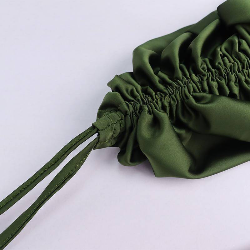 NewAsia Ruched Satin Summer Dress Drawstring Spaghetti Straps Cowl Neck Backless Long Dresses for Women Party Sexy Vestidos 2020 NewAsia Ruched Satin Summer Dress Drawstring Spaghetti Straps Cowl Neck Backless Long Dresses for Women Party Sexy Vestidos 2020